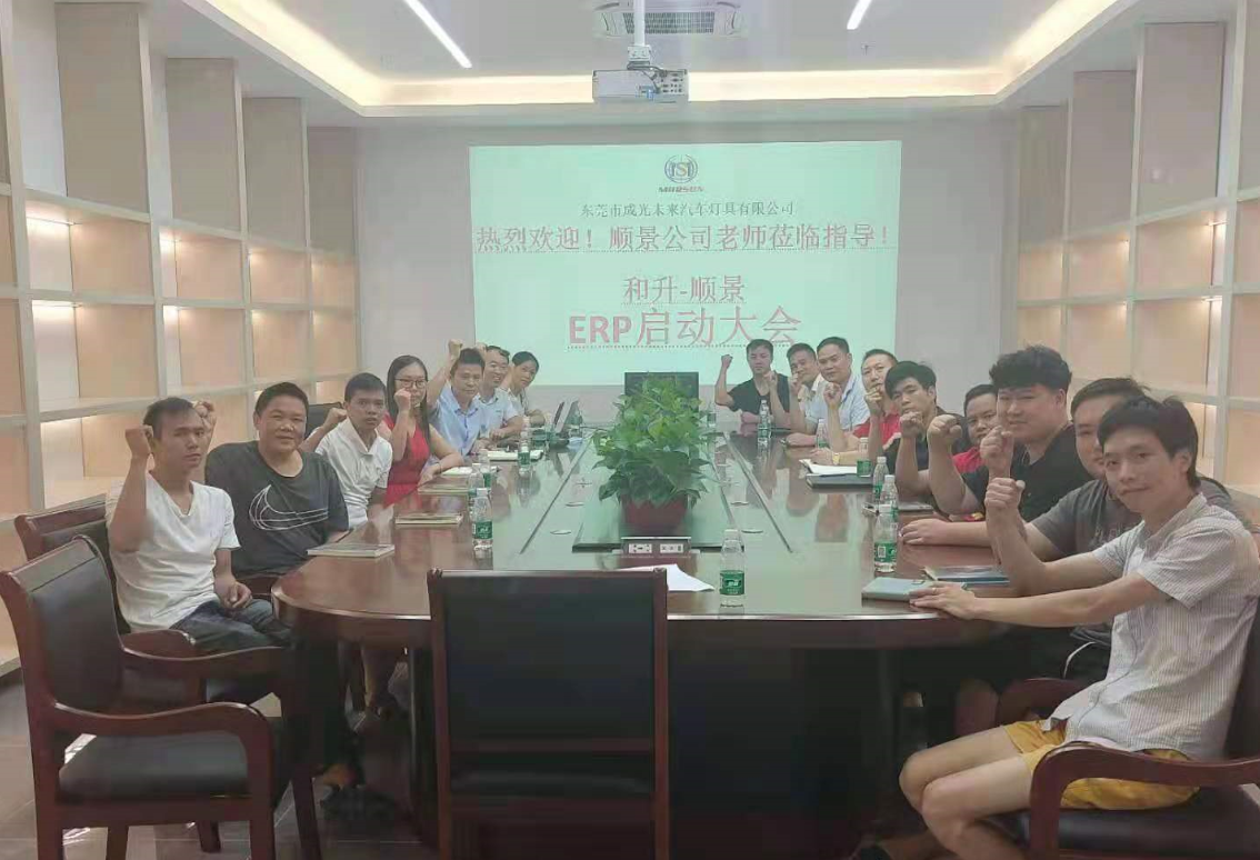承前启后,智造先行!和升汽车照明公司携手顺景软件打造数智管理